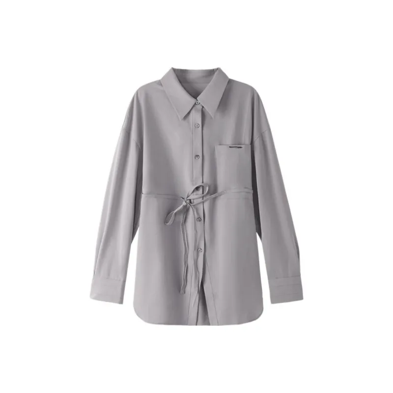 THE SEA LIFE Shirts Women's Gray-0