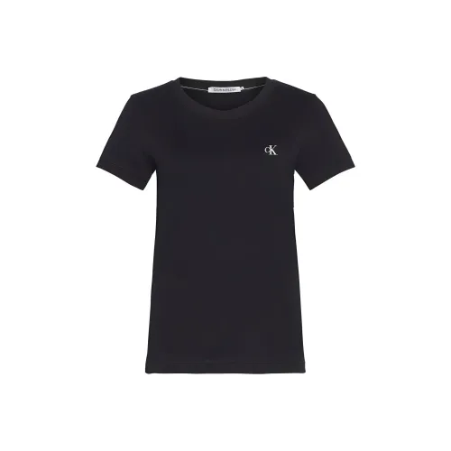 calvin Sneakers graphic T Shirt Women's Black