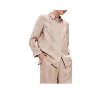 HERMES Shirts Women's Beige