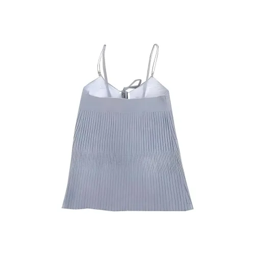 CHANEL Camisole Women's Silver Gray