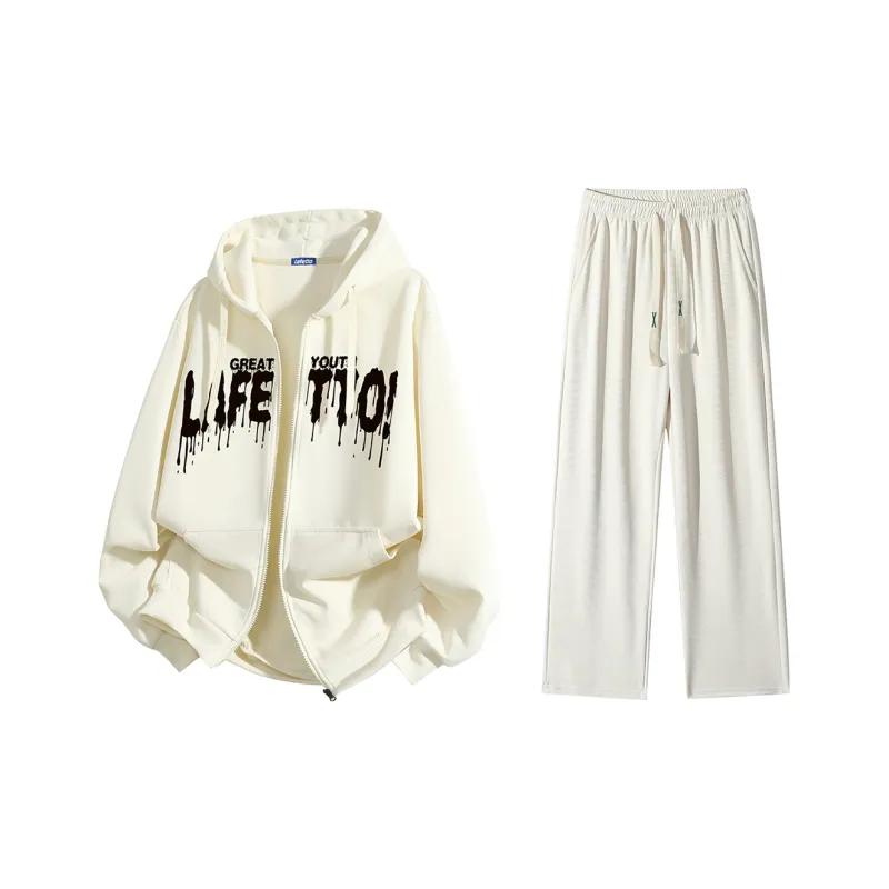Lafetto Sweatshirt Sets Unisex-23
