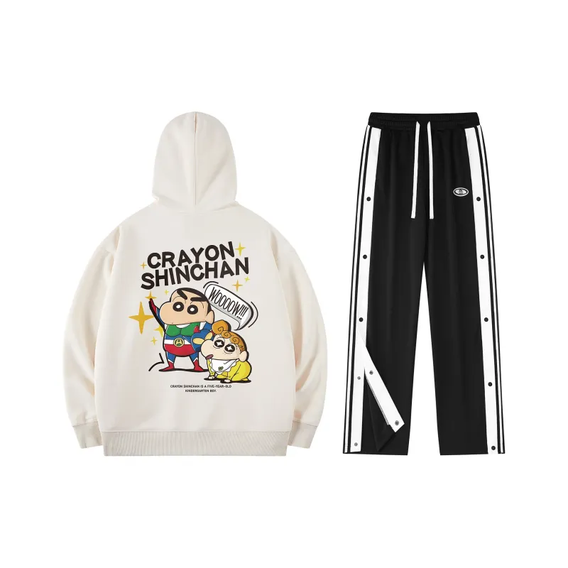 Crayon Shinchan Sweatshirt Set Unisex-12