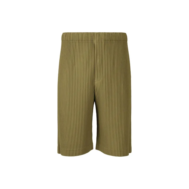 Homme Plissé Issey Miyake Plissé effect Shorts-0