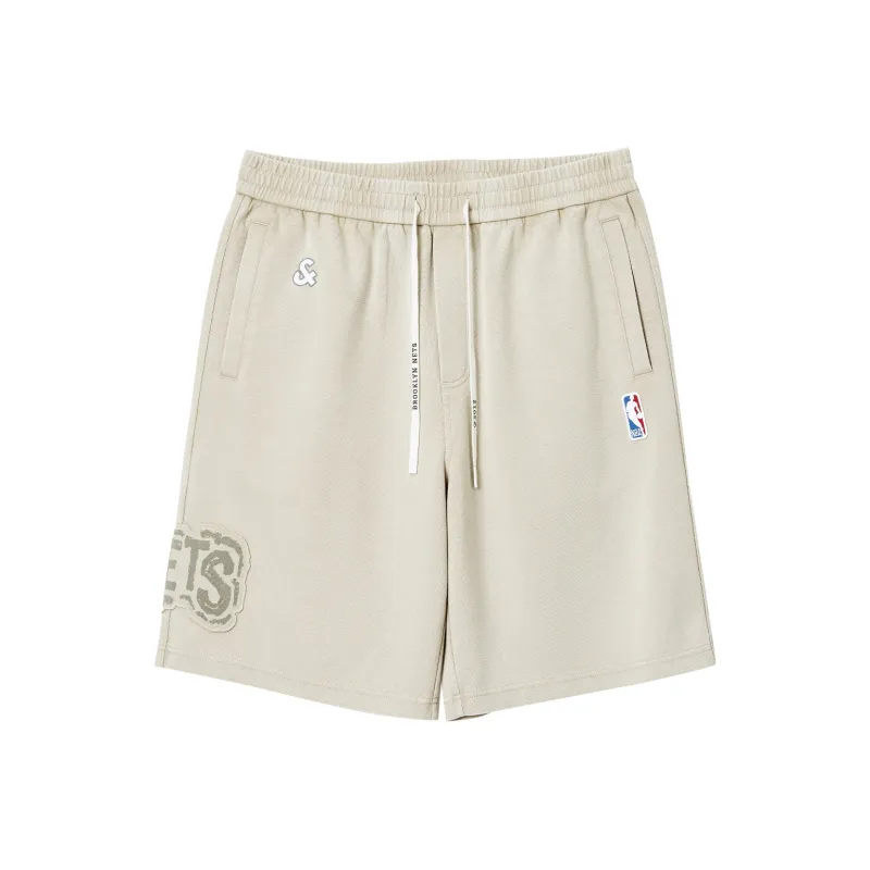JACK JONES· x NBA Casual Shorts Men's C00 Ecru-0