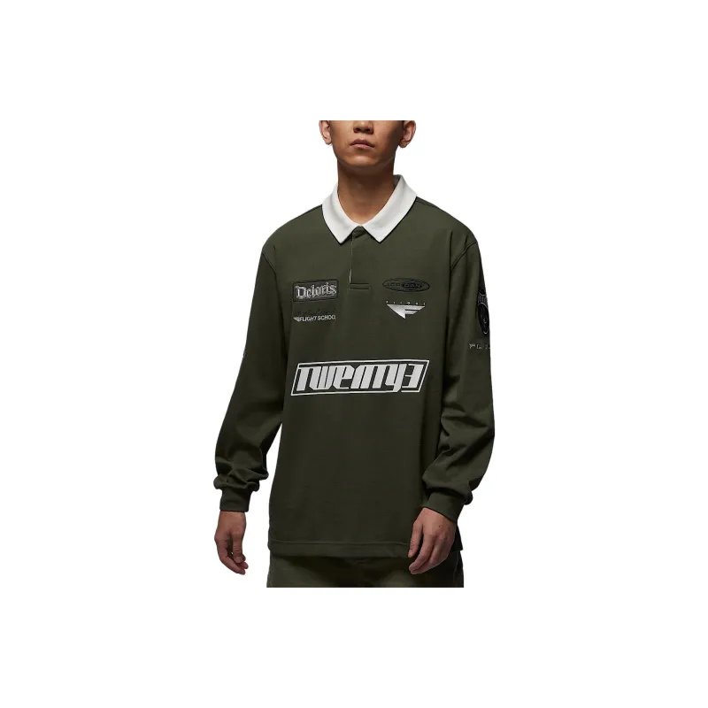 JORDAN Essentials Men's Long Sleeve Rugby Top-2