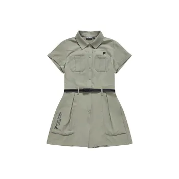 FILA FUSION Trending Street Series Jumpsuit Women's Hazy Khaki