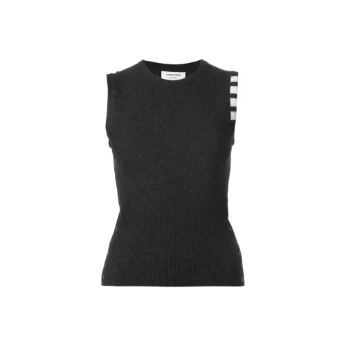 THOM BROWNE Cashmere Stripe Detail Top
