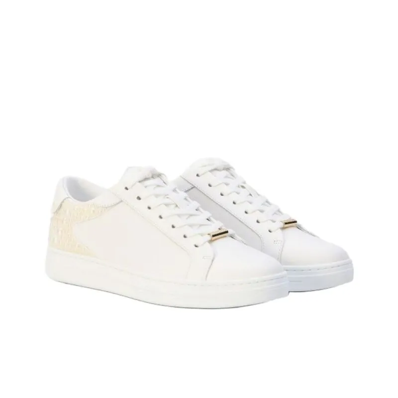 Jimmy Choo Rome Low Top Skateboard Shoes Women's White-2