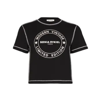 Sonia Rykiel Logo print Cotton T shirt