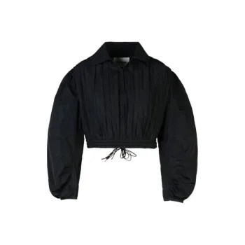 JIL SANDER Long Sleeved Gathered Blouse