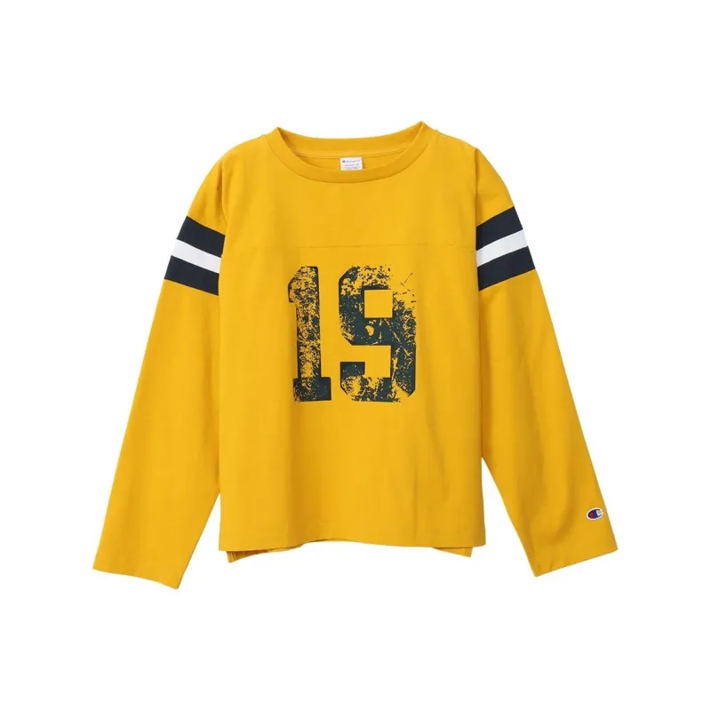 Champion T-Shirts Women's Gold-0