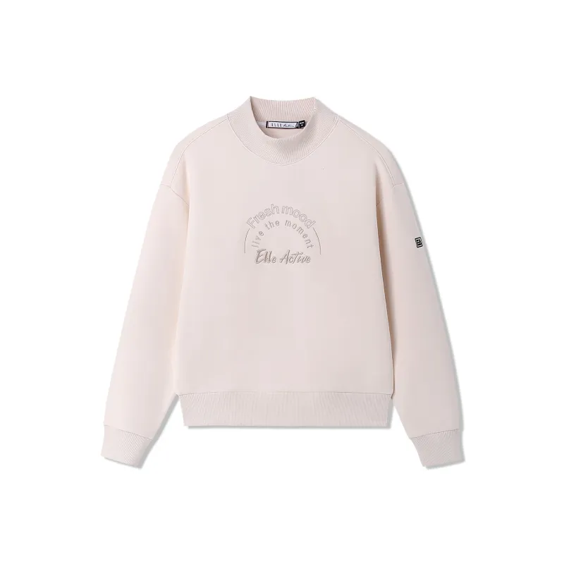 Elle Active Sweatshirts Women's Apricot-0
