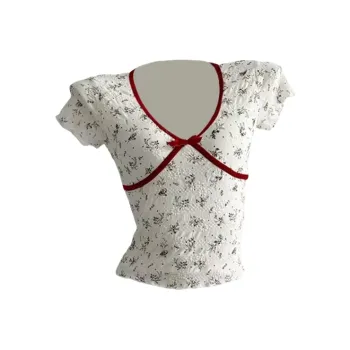YGPRW T Shirts Women's Red