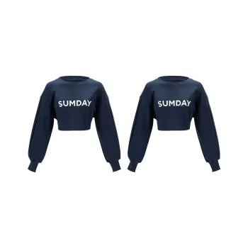 Sumday Athletics Sweatshirts Women's 2 Pack Army Blue
