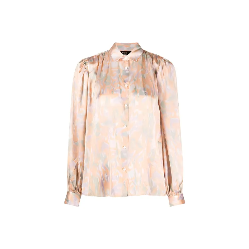 Maje Shirts Women's Light Orange-0