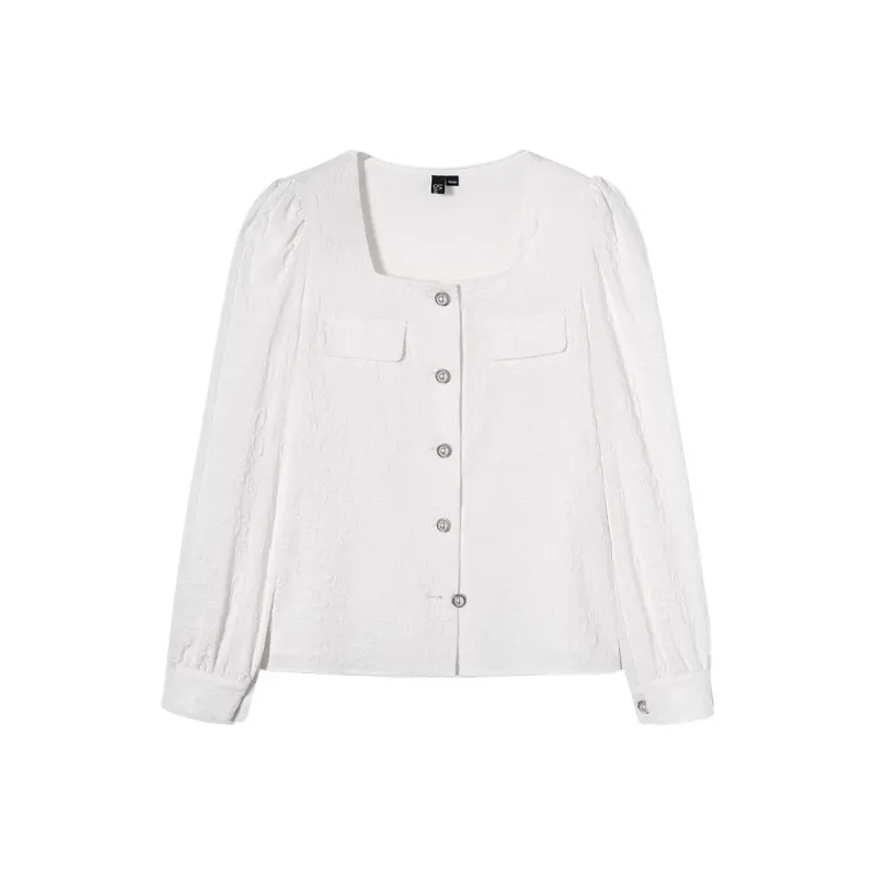 LA CRAWFISH Shirts Women's Fairy White-0