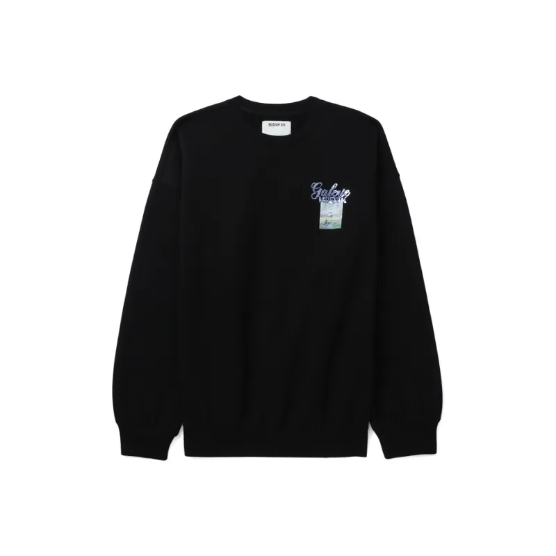 MUSIUM DIV Logo print Cotton Sweatshirt-0