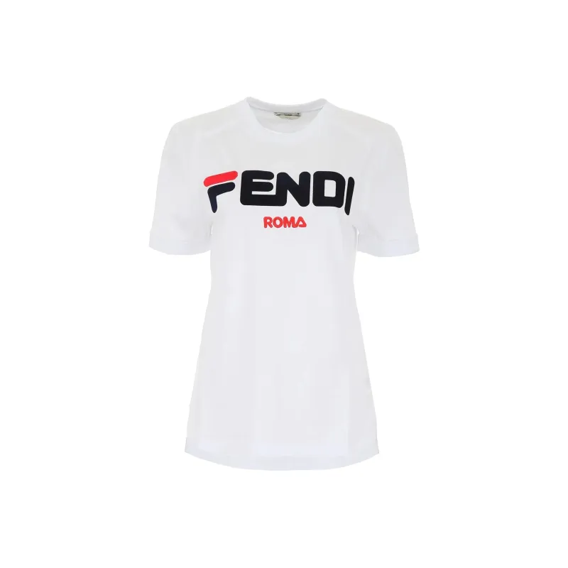 FENDI T Shirts Women's White-0