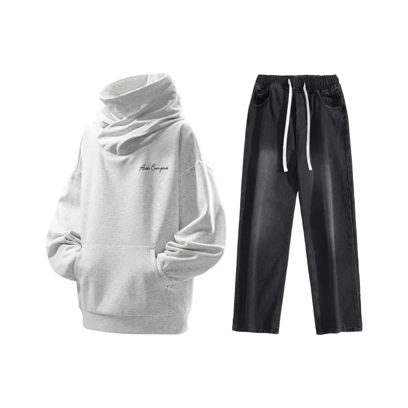 A.X.S.K Sweatshirt Sets Unisex-6