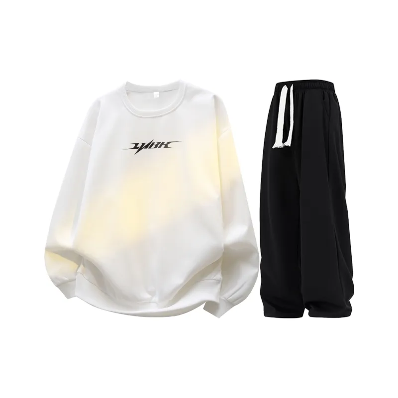 LIGHTNING BEAR Sweatshirt Set Unisex-7