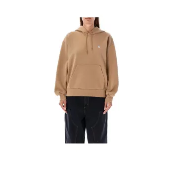Carhartt WIP Logo Embroidered Drawstring Oversized Hoodie
