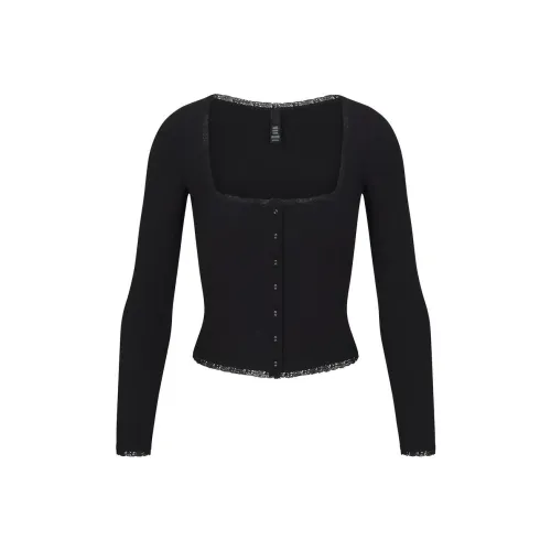 Skims Shirts Women's Black