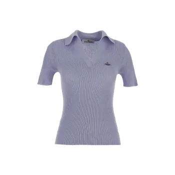 Vivienne Westwood Polo Shirt Women's Blue Purple