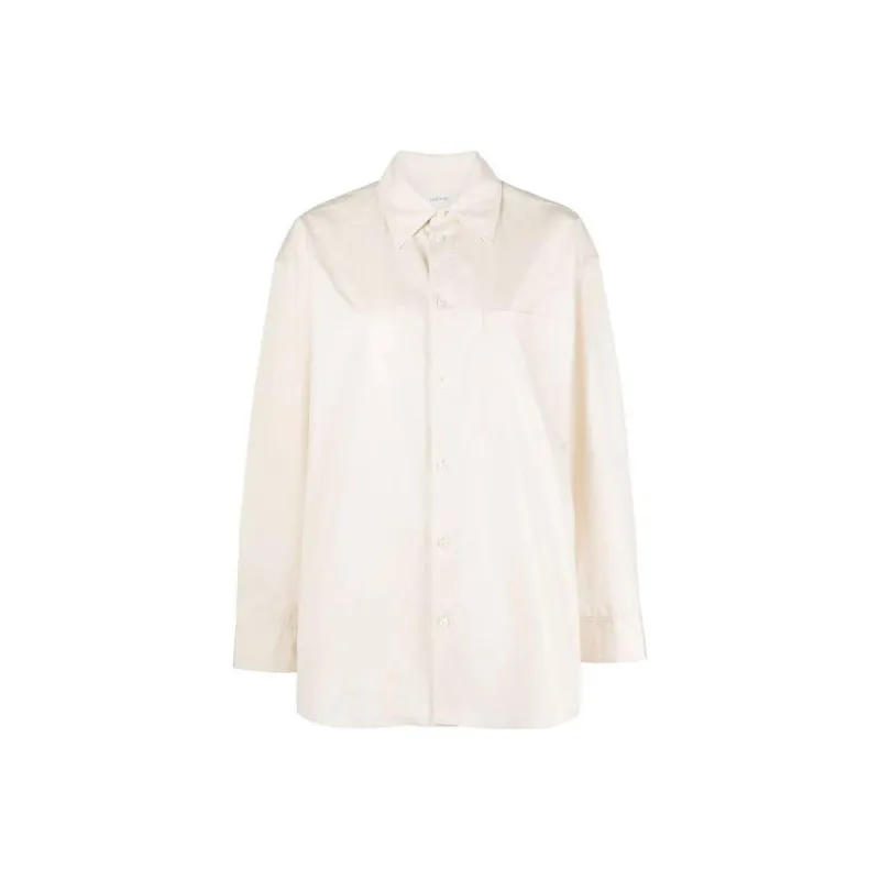 Lemaire Long Shirt 'Light Cream'-0