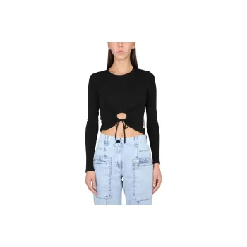 PROENZA SCHOULER Crepe Crewneck Tops