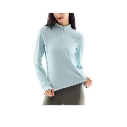 Anta Variety Training Collection Knitwear Women's Sea Foam Cyan