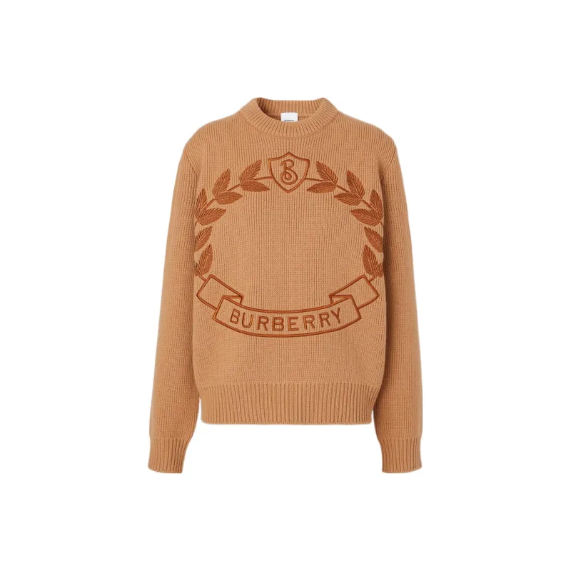 Burberry Cashmere Sweaters Women's Coffee-0