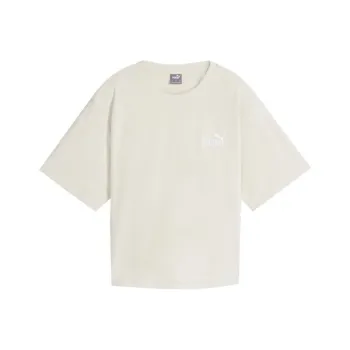 PUMA ESS+ T-Shirts Women's White