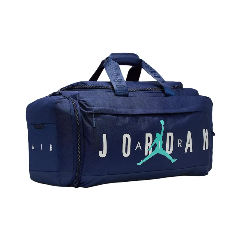 Jordan Velocity Polyester One Shoulder Handbag, Travel Bag 62.5L Unisex Marine Blue-1