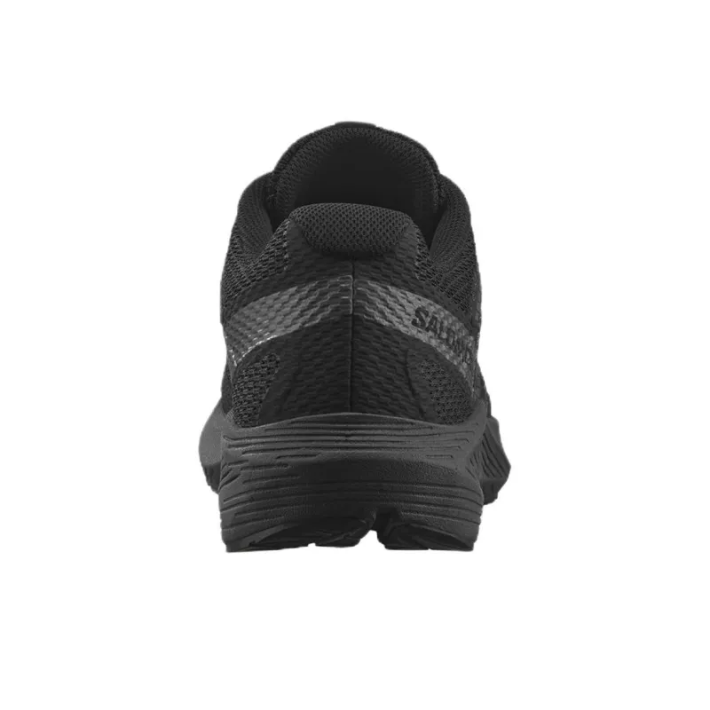 SALOMON Anti Slip Wear Resistant Low Top Trail Running Shoes Men's Black-3