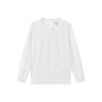 FINITY Chiffon Shirts Women's White