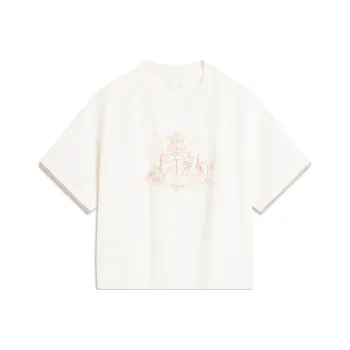LiNing Sports Trend Series T-Shirt Women's Ivory