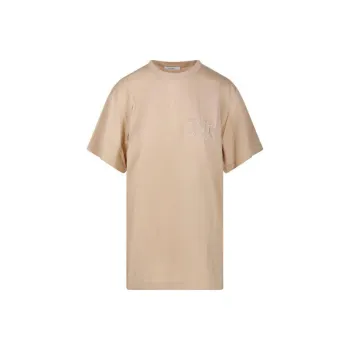 MaxMara Mango Logo Embroidered Crewneck Top