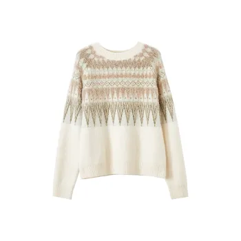 XIANGYING Knitwear Women's Fruit Green