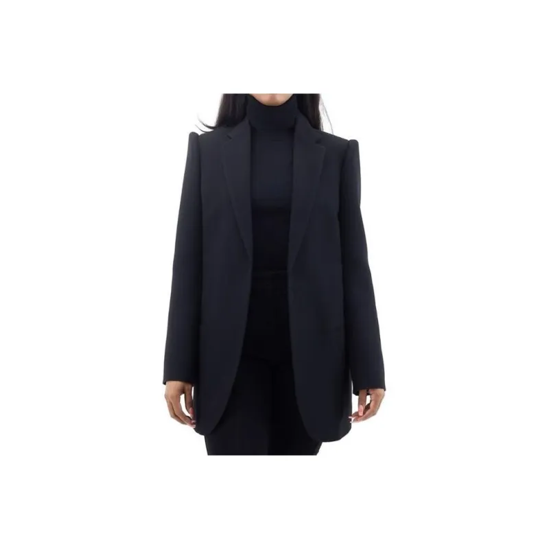 Balenciaga Jackets Women's Marine Blue-0