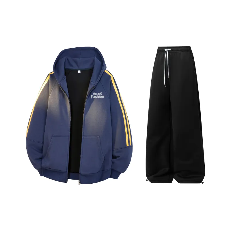 A.X.S.K Sweatshirt Sets Unisex-12