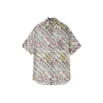 UOOYAA Rock Poets Series Shirts Women's Multicolor