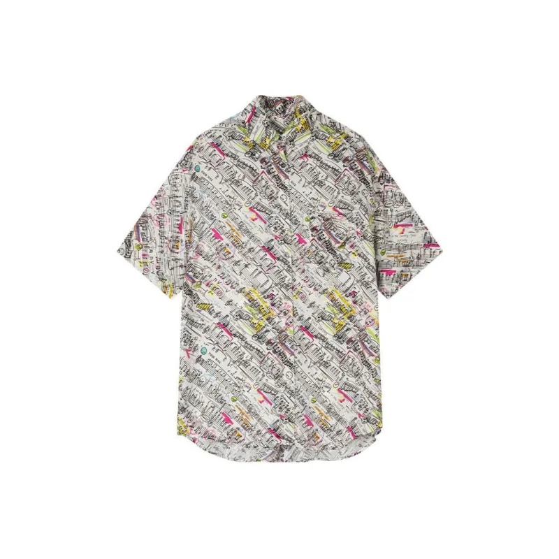UOOYAA Rock Poets Series Shirts Women's Multicolor-0