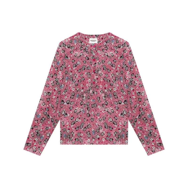 ISABEL MARANT ETOILE Maria Abstract print Blouse-0