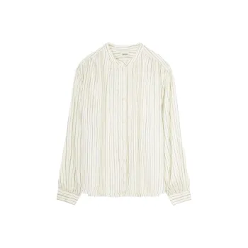ISABEL MARANT Ulys Band-collar Shirt