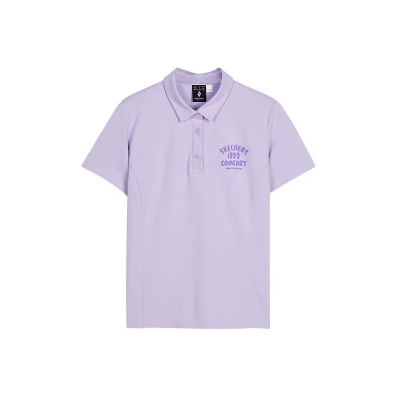 Skechers Polo Shirt Women's Orchid Purple-0
