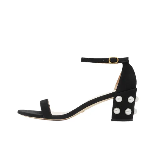 Stuart Weitzman/SW Simple One Strap Sandals 6.5cm Women's Black
