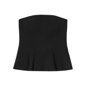 ZARA Strapless Top Women's Black