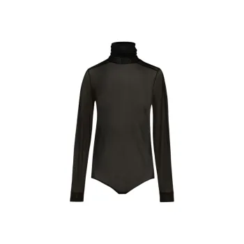 Maison Margiela Semi Sheer High Neck Top