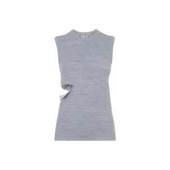 FENDI Sleeveless Reversible Knitted Top