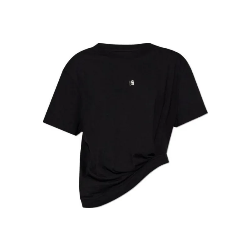 Givenchy 4G Plaque Crewneck T Shirt-0